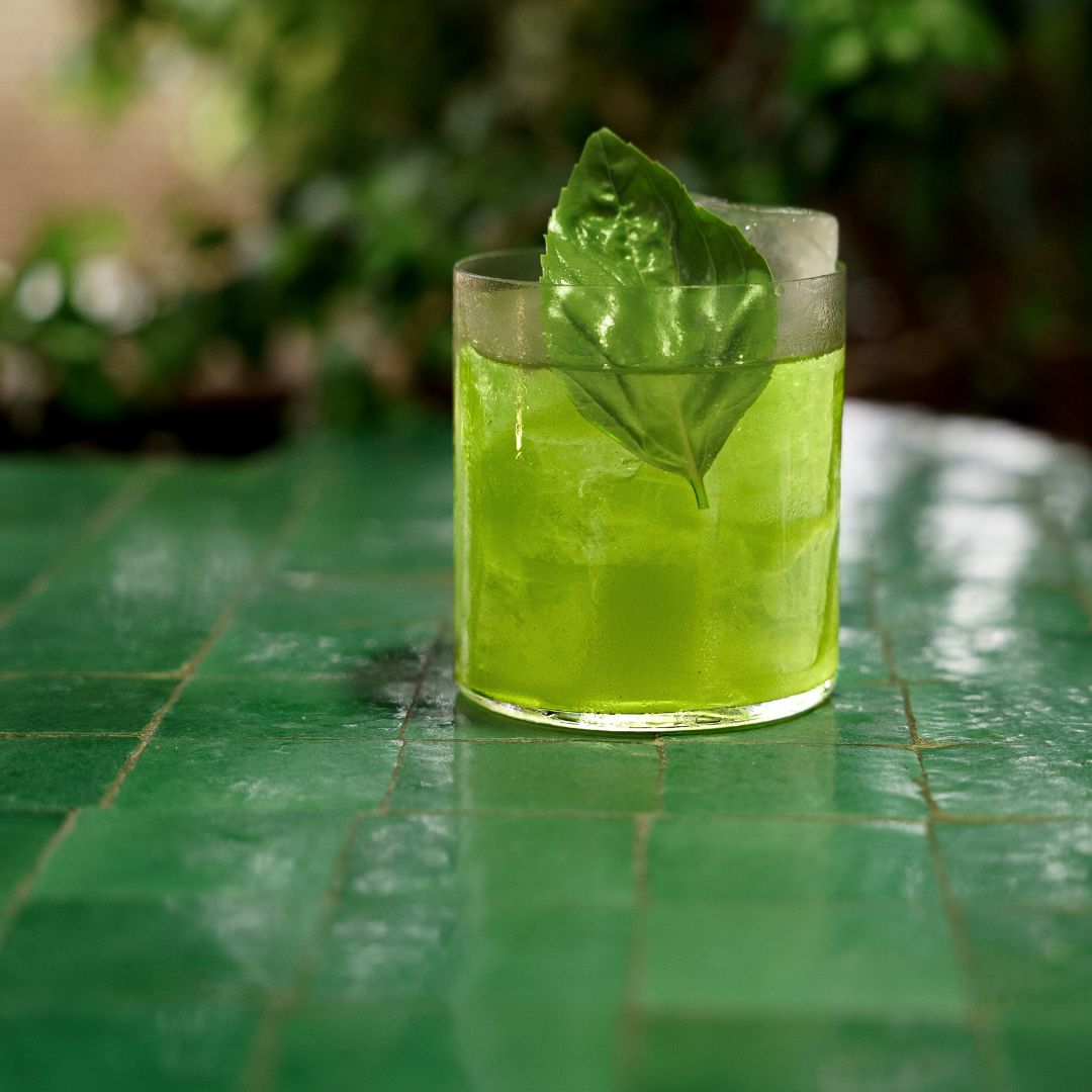 Limoncello Basil Basilikum Ginbasil Smash